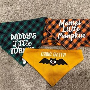 Size small dog bandanas